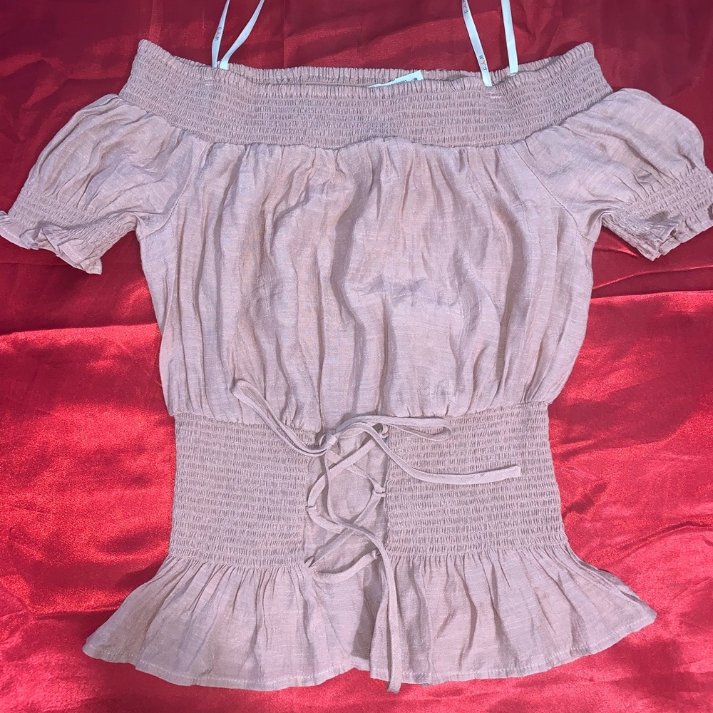 E&M Woven top